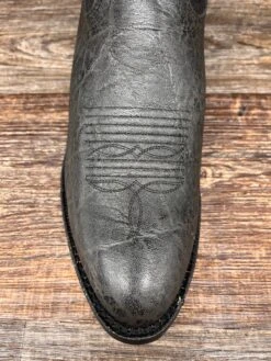 Mens-bankroll-round-toe-western-boot-by-ariat Men's Bankroll Round Toe Western Boot In Black By Ariat -Western Cowboy Equipment Store IMG 9461