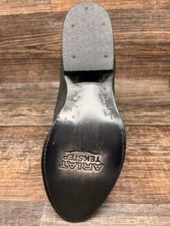 Mens-bankroll-round-toe-western-boot-by-ariat Men's Bankroll Round Toe Western Boot In Black By Ariat -Western Cowboy Equipment Store IMG 9462