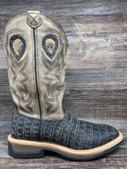 Mlcc023 Men's Soft Toe Square Toe Slip On Work Boot By Twisted X