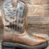 10044505 Men's Sierra Shock Shield Patriot Work Boot By Ariat