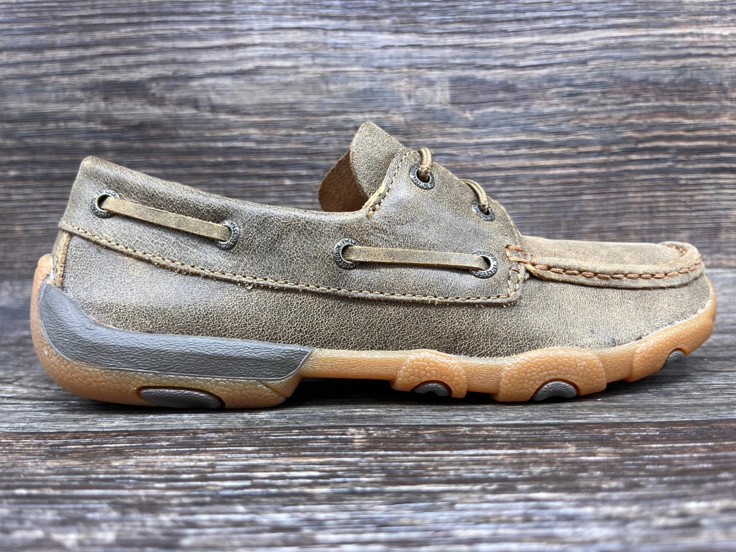 WDM0003 Women's Boat Shoe Driving Moc By Twisted X 1 WDM0003 Women's Boat Shoe Driving Moc By Twisted X