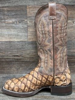 10044421 Men's Deep Water Genuine Pirarucu Western Boot By Ariat -Western Cowboy Equipment Store IMG 9662