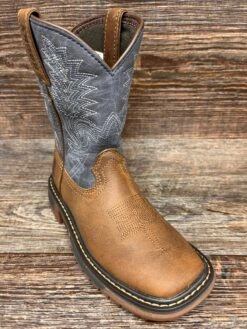 RKW0255 Kid's Ride FLX Square Toe Work Boot By Rocky