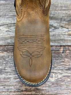 10044411 Women's Anthem Round Toe Shortie Waterproof Western Boot By Ariat -Western Cowboy Equipment Store IMG 9733