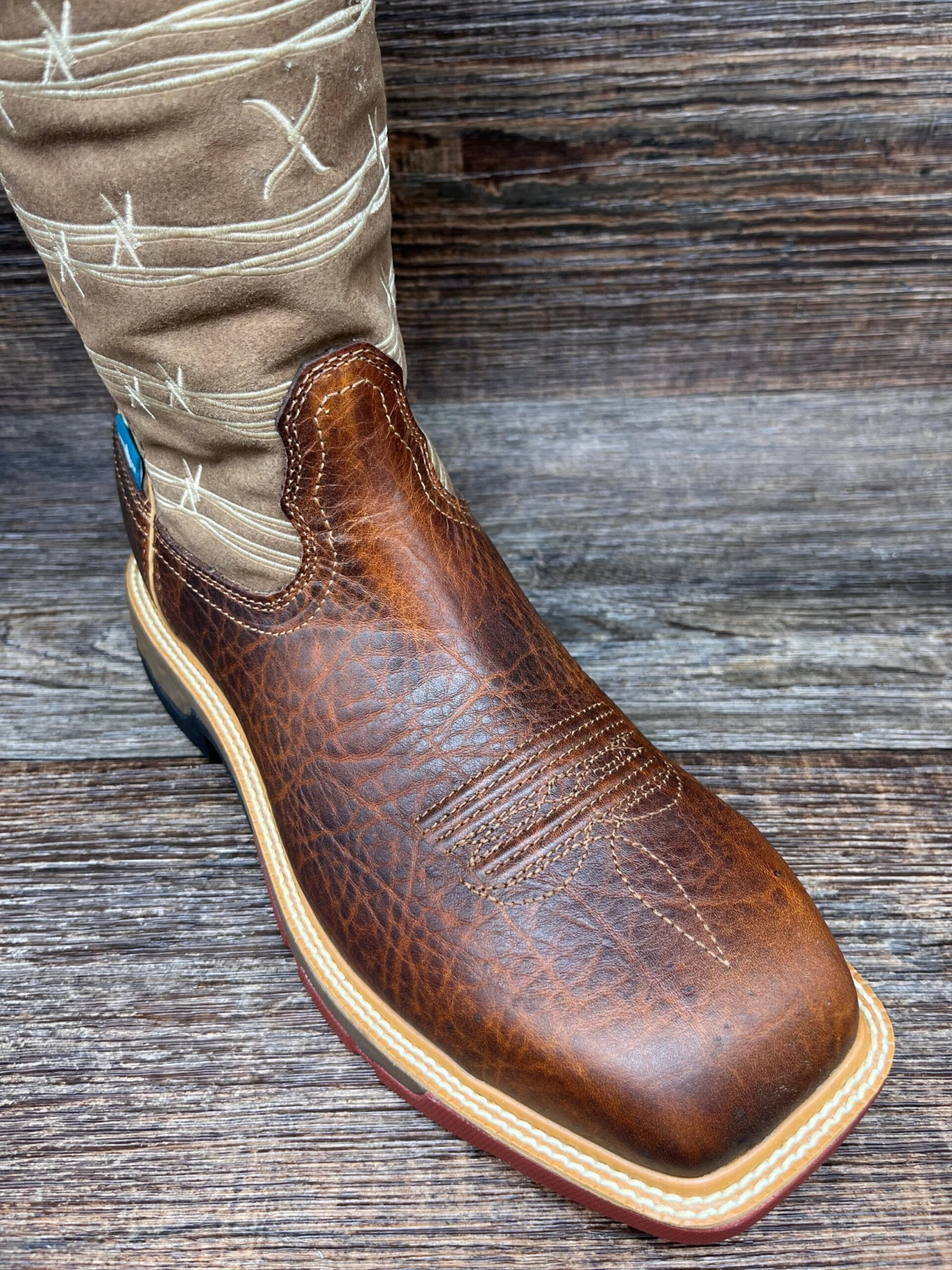 MXBAW05 Men's Alloy Toe Waterproof Square Toe Work Boot By Twisted X 2 MXBAW05 Men's Alloy Toe Waterproof Square Toe Work Boot By Twisted X - Image 2