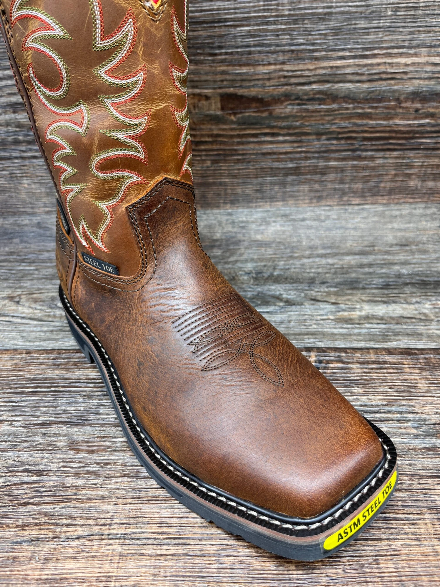 SE3117 Men's Driller Steel Toe Waterproof Work Boot By Justin 2 SE3117 Men's Driller Steel Toe Waterproof Work Boot By Justin - Image 2