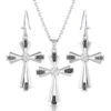 Js5176 Extended Faith Cross Jewelry Set By Montana Silversmiths
