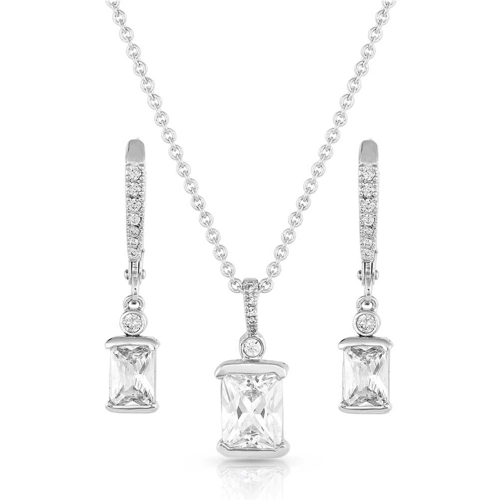 Js5322 Practically Perfect Earring And Necklace Set By Montana Silversmiths 1 Js5322 Practically Perfect Earring And Necklace Set By Montana Silversmiths