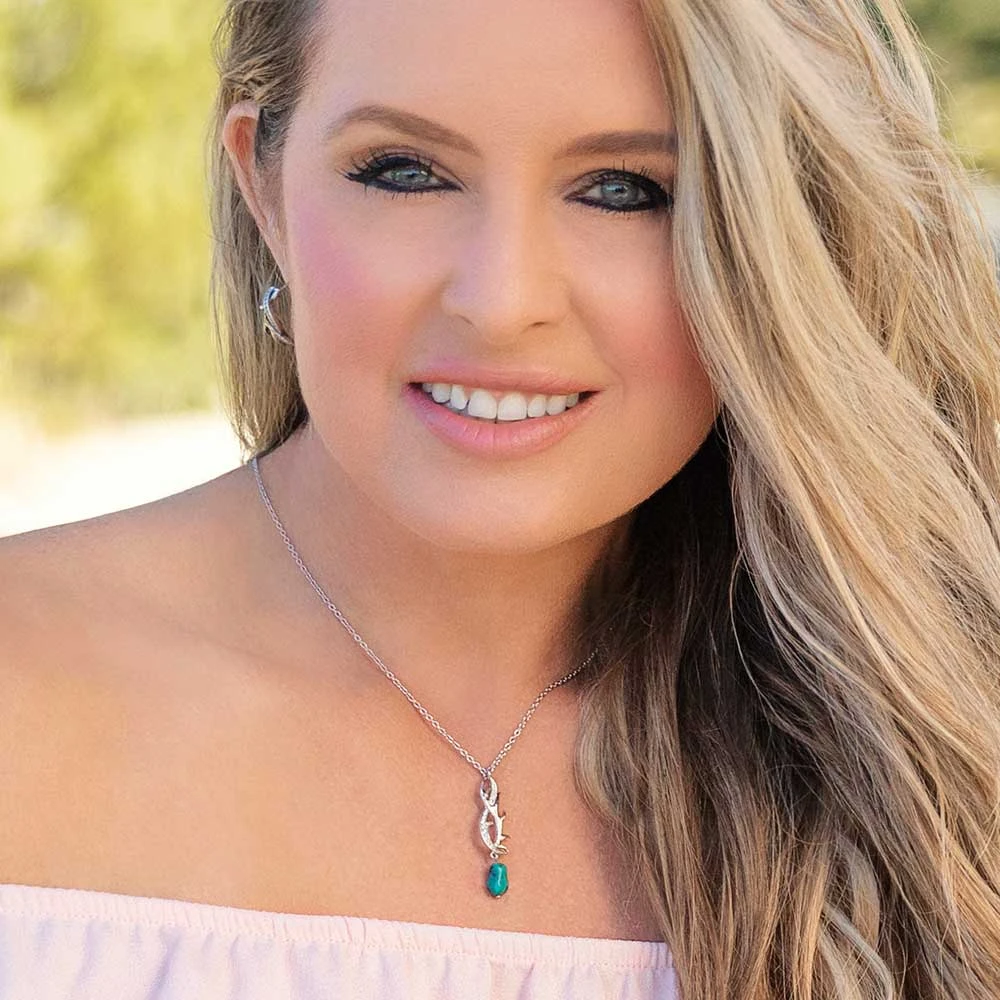 Ktnc5045 Rooted In Stone Antler Necklace By Montana Silversmiths 3 Ktnc5045 Rooted In Stone Antler Necklace By Montana Silversmiths - Image 3