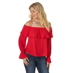 Lwk104r Women's Retro Americana Shirt By Wrangler