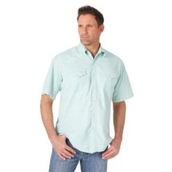 Mjc321m Men's 20X Short Sleeved Shirt By Wrangler
