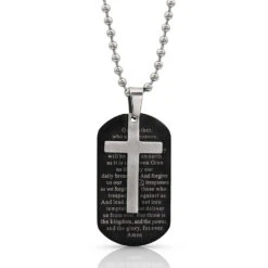 Nc4406 Our Father Prayer Necklace By Montana Silversmiths