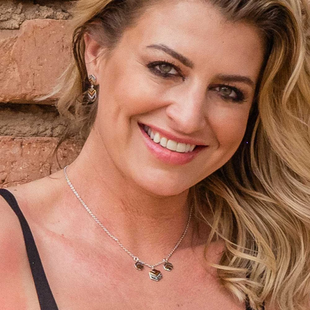 Nc4947 Chevron Silver Necklace By Montana Silversmiths 3 Nc4947 Chevron Silver Necklace By Montana Silversmiths - Image 3