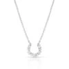 Nc5025 Longline Horseshoe Necklace By Montana Silversmiths