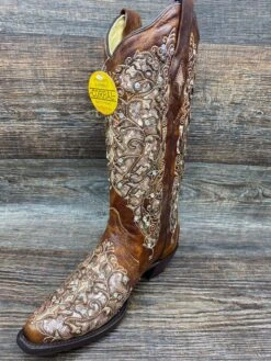 A3671 Women’s Inlay & Embroidery Snip Toe Western Boot By Corral -Western Cowboy Equipment Store image 14801e6e d438 40a8 8eb9 b330f0b30738