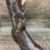 6084r Men's Alligator Print Round Toe Western Boot By Cowtown
