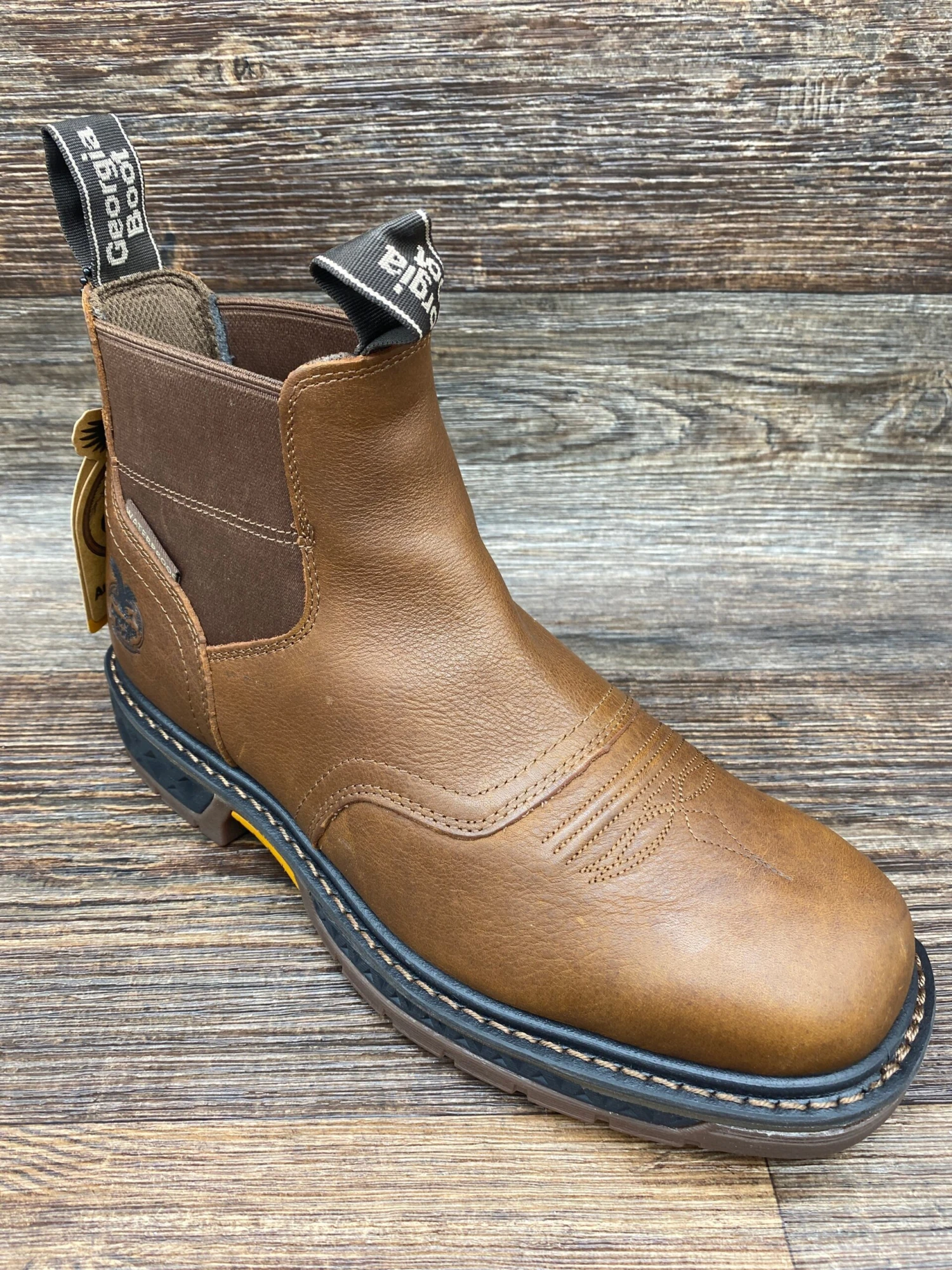 Gb00434 Men's Georgia Boot Carbo-Tec LT Waterproof Chelsea Work Boot 1 Gb00434 Men's Georgia Boot Carbo-Tec LT Waterproof Chelsea Work Boot