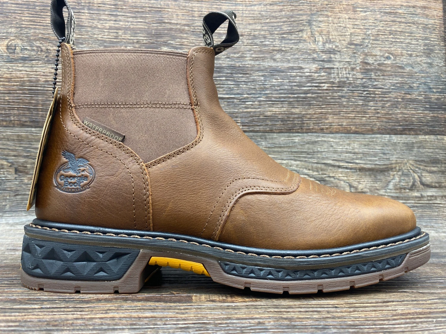 Gb00434 Men's Georgia Boot Carbo-Tec LT Waterproof Chelsea Work Boot 2 Gb00434 Men's Georgia Boot Carbo-Tec LT Waterproof Chelsea Work Boot - Image 2