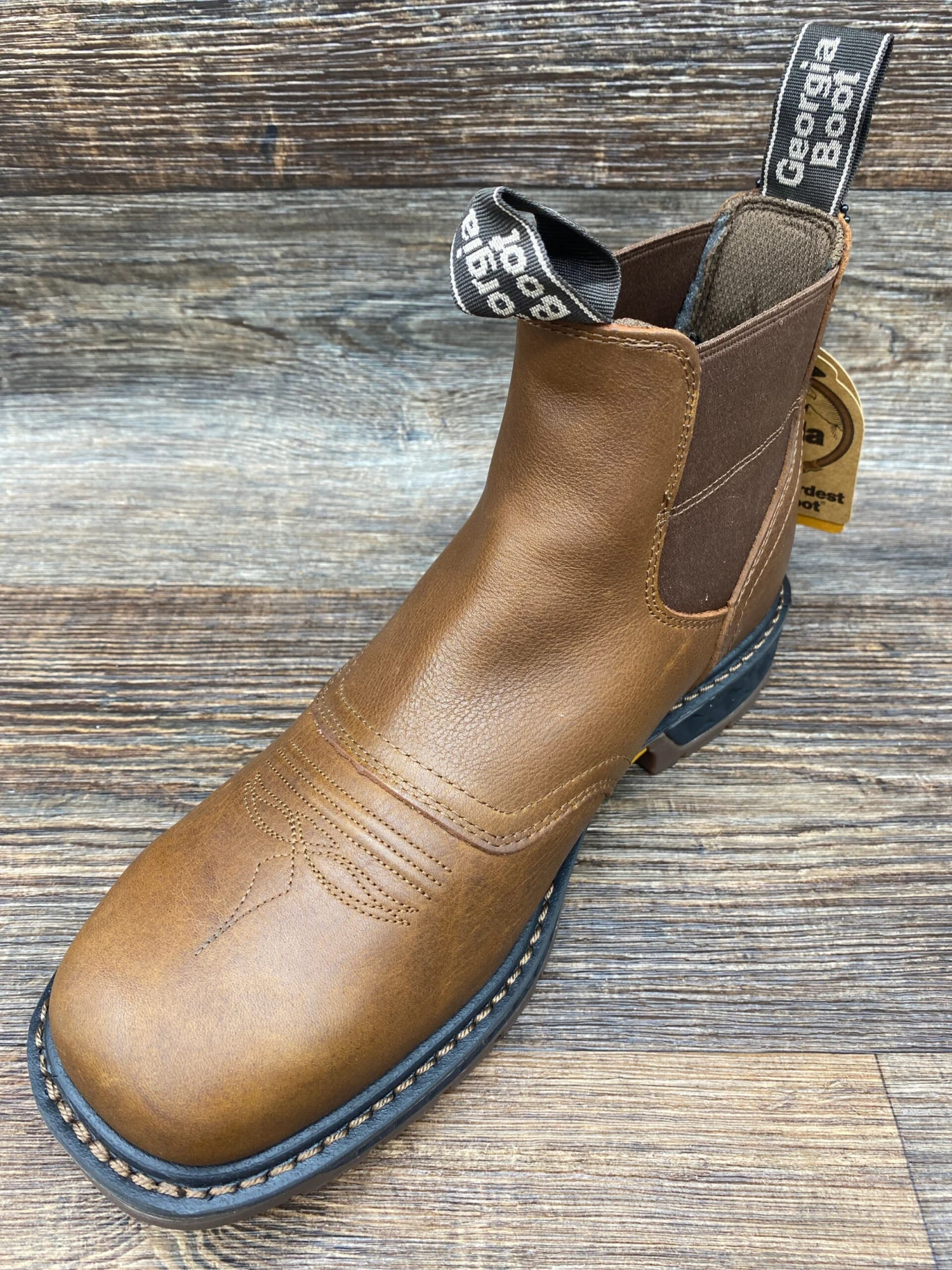 Gb00434 Men's Georgia Boot Carbo-Tec LT Waterproof Chelsea Work Boot 4 Gb00434 Men's Georgia Boot Carbo-Tec LT Waterproof Chelsea Work Boot - Image 4