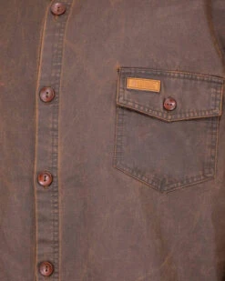 2806-brn Men's Water Resistant Arkansas Shirt Jacket By Outback Trading Company -Western Cowboy Equipment Store outback trading company shirts tops men s arkansas shirt jacket 12004754260021 600x 47152d9d 3499 44dc ba4a 493a51108090